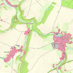 Staatsbetrieb Geobasisinformation und Vermessung Sachsen Wegefarth, Oberschöna (1:10,000 scale) digital map