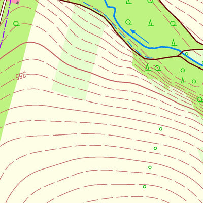 Staatsbetrieb Geobasisinformation und Vermessung Sachsen Wegefarth, Oberschöna (1:10,000 scale) digital map