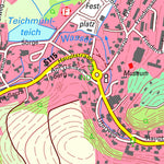 Staatsbetrieb Geobasisinformation und Vermessung Sachsen Weigsdorf-Köblitz, Cunewalde (1:10,000 scale) digital map