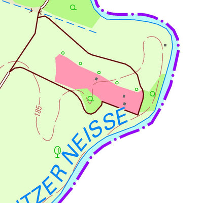 Staatsbetrieb Geobasisinformation und Vermessung Sachsen Weinhübel, Görlitz, Stadt (1:10,000 scale) digital map