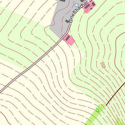 Staatsbetrieb Geobasisinformation und Vermessung Sachsen Weißbach, Amtsberg (1:10,000 scale) digital map