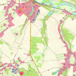 Staatsbetrieb Geobasisinformation und Vermessung Sachsen Weißbach, Langenweißbach (1:10,000 scale) digital map