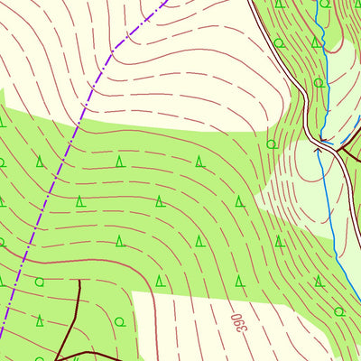 Staatsbetrieb Geobasisinformation und Vermessung Sachsen Weißbach, Langenweißbach (1:10,000 scale) digital map