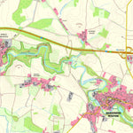 Staatsbetrieb Geobasisinformation und Vermessung Sachsen Weißenberg, Weißenberg, Stadt (1:10,000 scale) digital map