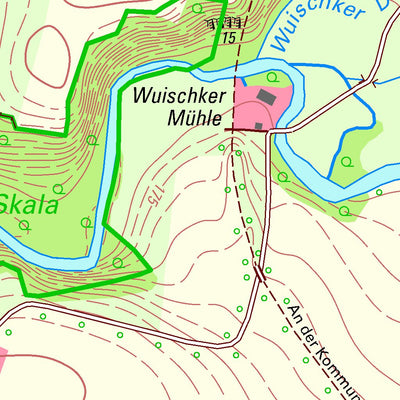 Staatsbetrieb Geobasisinformation und Vermessung Sachsen Weißenberg, Weißenberg, Stadt (1:10,000 scale) digital map