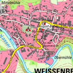 Staatsbetrieb Geobasisinformation und Vermessung Sachsen Weißenberg, Weißenberg, Stadt (1:10,000 scale) digital map