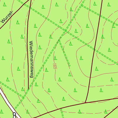 Staatsbetrieb Geobasisinformation und Vermessung Sachsen Weißig a. Raschütz, Lampertswalde (1:10,000 scale) digital map