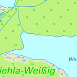 Staatsbetrieb Geobasisinformation und Vermessung Sachsen Weißig, Oßling (1:10,000 scale) digital map