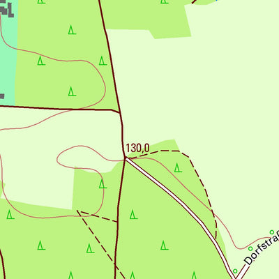 Staatsbetrieb Geobasisinformation und Vermessung Sachsen Weißkeißel, Weißkeißel 1 (1:10,000 scale) digital map