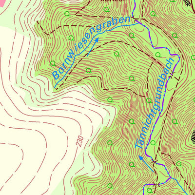 Staatsbetrieb Geobasisinformation und Vermessung Sachsen Weistropp, Klipphausen (1:10,000 scale) digital map