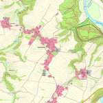 Staatsbetrieb Geobasisinformation und Vermessung Sachsen Wendishain, Hartha, Stadt (1:10,000 scale) digital map