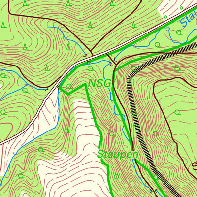 Staatsbetrieb Geobasisinformation und Vermessung Sachsen Wendishain, Hartha, Stadt (1:10,000 scale) digital map