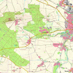 Staatsbetrieb Geobasisinformation und Vermessung Sachsen Wermsdorf, Wermsdorf (1:25,000 scale) digital map