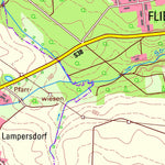 Staatsbetrieb Geobasisinformation und Vermessung Sachsen Wermsdorf, Wermsdorf (1:25,000 scale) digital map