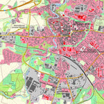 Staatsbetrieb Geobasisinformation und Vermessung Sachsen Westvorstadt, Bautzen, Stadt (1:10,000 scale) digital map