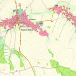 Staatsbetrieb Geobasisinformation und Vermessung Sachsen Wiederau, Königshain-Wiederau (1:10,000 scale) digital map