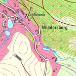 Staatsbetrieb Geobasisinformation und Vermessung Sachsen Wiedersberg, Triebel/Vogtl. (1:10,000 scale) digital map