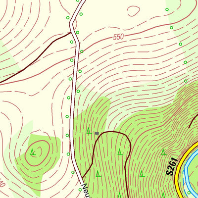 Staatsbetrieb Geobasisinformation und Vermessung Sachsen Wiesa, Thermalbad Wiesenbad (1:10,000 scale) digital map