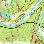 Staatsbetrieb Geobasisinformation und Vermessung Sachsen Wiesa, Thermalbad Wiesenbad (1:10,000 scale) digital map