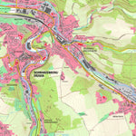 Staatsbetrieb Geobasisinformation und Vermessung Sachsen Wildenau/Brückenberg, Schwarzenberg/Erzgeb., Stadt (1:10,000 scale) digital map