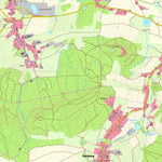 Staatsbetrieb Geobasisinformation und Vermessung Sachsen Wildenau, Steinberg (1:10,000 scale) digital map