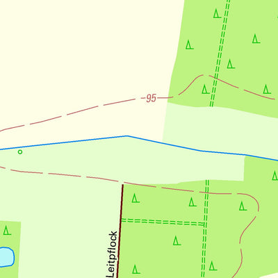 Staatsbetrieb Geobasisinformation und Vermessung Sachsen Wildenhain, Mockrehna (1:10,000 scale) digital map