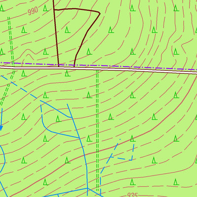 Staatsbetrieb Geobasisinformation und Vermessung Sachsen Wildenthal, Eibenstock, Stadt (1:10,000 scale) digital map