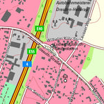 Staatsbetrieb Geobasisinformation und Vermessung Sachsen Wilschdorf, Dresden, Stadt (1:10,000 scale) digital map