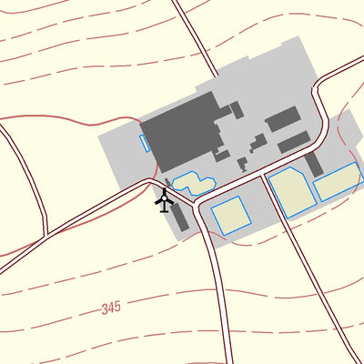 Staatsbetrieb Geobasisinformation und Vermessung Sachsen Wittgensdorf, Chemnitz, Stadt (1:10,000 scale) digital map