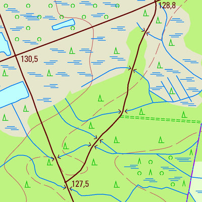 Staatsbetrieb Geobasisinformation und Vermessung Sachsen Wittichenau, Wittichenau, Stadt (1:10,000 scale) digital map