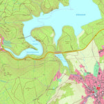 Staatsbetrieb Geobasisinformation und Vermessung Sachsen Wolfsgrün, Eibenstock, Stadt (1:10,000 scale) digital map