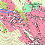 Staatsbetrieb Geobasisinformation und Vermessung Sachsen Wolfsgrün, Eibenstock, Stadt (1:10,000 scale) digital map