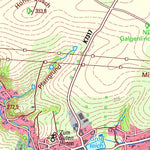 Staatsbetrieb Geobasisinformation und Vermessung Sachsen Wolkenburg-Kaufungen, Limbach-Oberfrohna, Stadt (1:25,000 scale) digital map