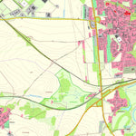 Staatsbetrieb Geobasisinformation und Vermessung Sachsen Wölpern, Jesewitz (1:10,000 scale) digital map