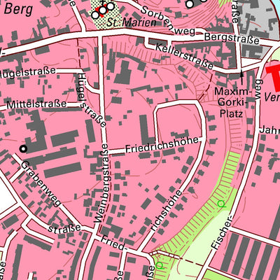 Staatsbetrieb Geobasisinformation und Vermessung Sachsen Wölpern, Jesewitz (1:10,000 scale) digital map