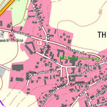 Staatsbetrieb Geobasisinformation und Vermessung Sachsen Wyhra, Borna, Stadt (1:10,000 scale) digital map