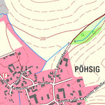 Staatsbetrieb Geobasisinformation und Vermessung Sachsen Zaschwitz, Grimma, Stadt (1:10,000 scale) digital map