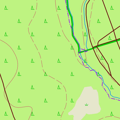 Staatsbetrieb Geobasisinformation und Vermessung Sachsen Zeisholz, Schwepnitz (1:10,000 scale) digital map