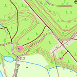 Staatsbetrieb Geobasisinformation und Vermessung Sachsen Zerre, Spreetal 1 (1:10,000 scale) digital map