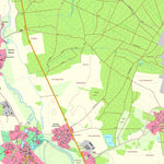 Staatsbetrieb Geobasisinformation und Vermessung Sachsen Zescha, Neschwitz (1:10,000 scale) digital map