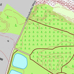 Staatsbetrieb Geobasisinformation und Vermessung Sachsen Zescha, Neschwitz (1:10,000 scale) digital map