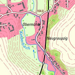 Staatsbetrieb Geobasisinformation und Vermessung Sachsen Ziegenhain, Nossen, Stadt (1:10,000 scale) digital map