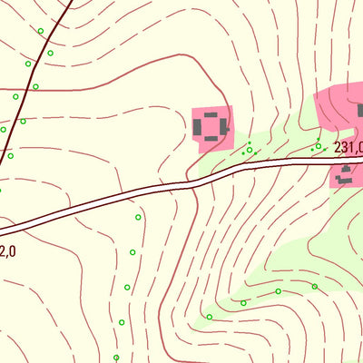 Staatsbetrieb Geobasisinformation und Vermessung Sachsen Ziegra, Döbeln, Stadt (1:10,000 scale) digital map