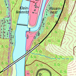 Staatsbetrieb Geobasisinformation und Vermessung Sachsen Ziegra, Döbeln, Stadt (1:10,000 scale) digital map