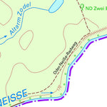 Staatsbetrieb Geobasisinformation und Vermessung Sachsen Zodel, Neißeaue (1:10,000 scale) digital map