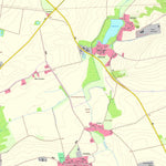 Staatsbetrieb Geobasisinformation und Vermessung Sachsen Zöschau, Oschatz, Stadt (1:10,000 scale) digital map