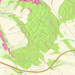 Staatsbetrieb Geobasisinformation und Vermessung Sachsen Zschocken, Hartenstein, Stadt (1:10,000 scale) digital map