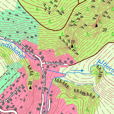 Staatsbetrieb Geobasisinformation und Vermessung Sachsen Zschorlau, Zschorlau (1:10,000 scale) digital map