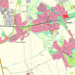Staatsbetrieb Geobasisinformation und Vermessung Sachsen Zweenfurth, Borsdorf (1:10,000 scale) digital map