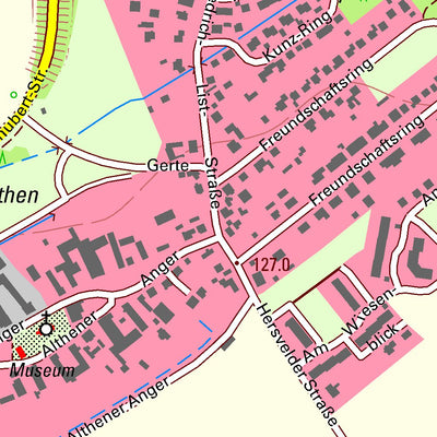 Staatsbetrieb Geobasisinformation und Vermessung Sachsen Zweenfurth, Borsdorf (1:10,000 scale) digital map